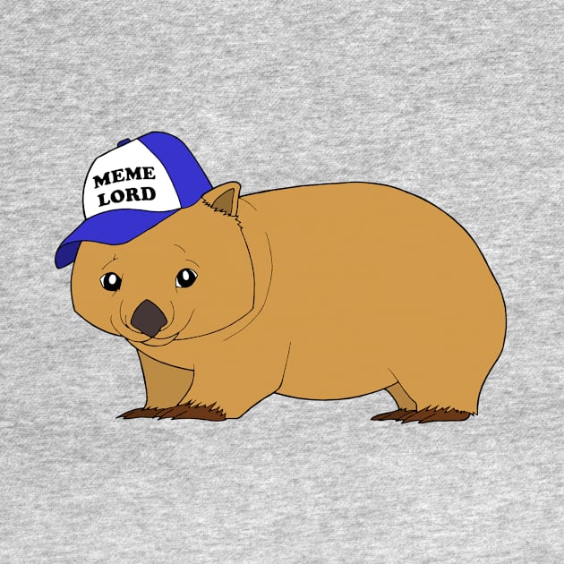 Wombat - meme lord by WatershipBound